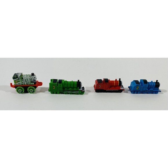 Thomas The Train And Friends Mini Toys Lot of 4 Henry James Percy Cake Toppers - Picture 7 of 11